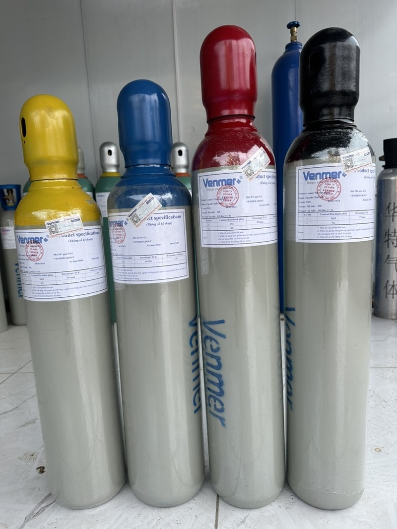 Khí chuẩn 20ppm O2