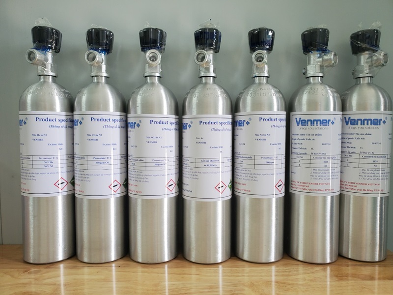 khí chuẩn 500 ppm CO2