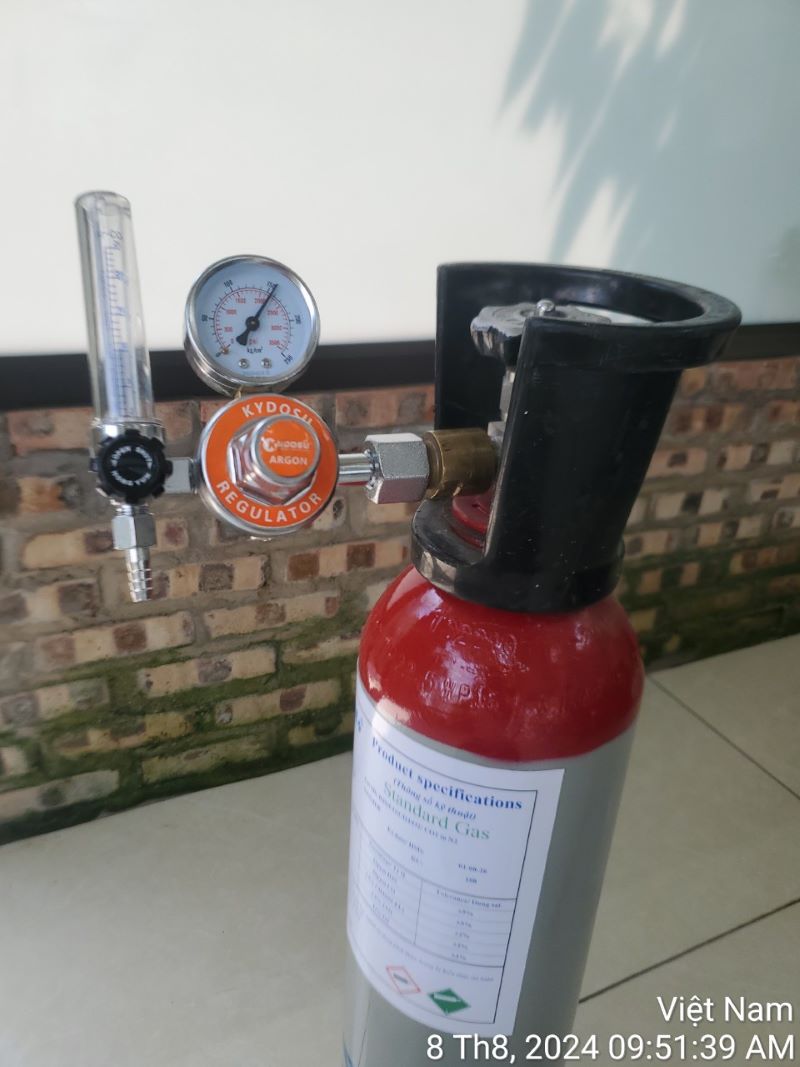 khí chuẩn 20ppm NH3