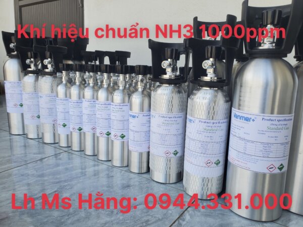 Khí hiệu chuẩn NH3 1000ppm