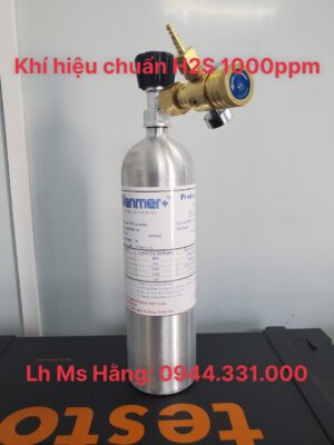 Bình khí chuẩn H2S