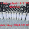 Bình khí hiệu chuẩn H2: 75% N2: 25%