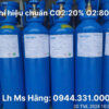 Bình khí hiệu chuẩn CO2: 20% O2:80%