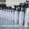 Bình khí hiệu chuẩn CO:1% O2: 10%