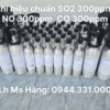 Bình khí hiệu chuẩn SO2 300ppm, NO 300ppm, CO 300ppm