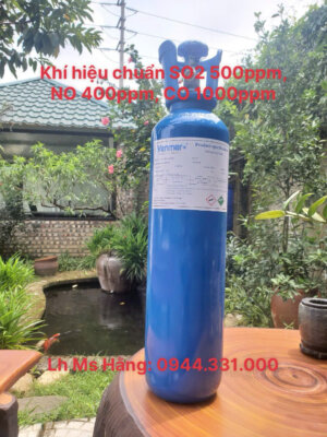 Bình khí hiệu chuẩn SO2, NO, CO