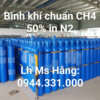 Bình khí chuẩn CH4 50% in N2