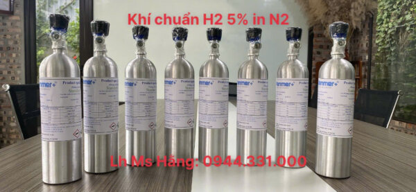 Khí chuẩn H2 5% in N2