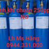 Bình khí chuẩn 250ppm NO