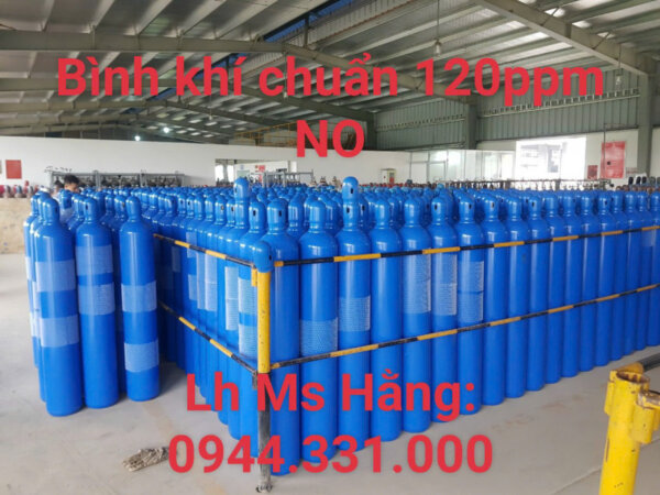 Bình khí chuẩn 120ppm NO