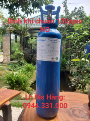 Bình khí chuẩn 120ppm NO