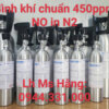 Bình khí chuẩn 450ppm NO in N2