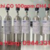 Bình khí CO 100 ppm CH4 20 %LEL hiệu chuẩn