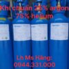 Khí Chuẩn 25% Argon 75% Helium