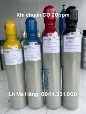 Alternative view of Khí chuẩn CO 20ppm