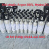 Bình khí chuẩn Argon 98% Hydro 2%