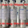 Bình khí chuẩn CO 100ppm NO2 180ppm