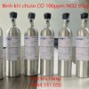 Bình khí chuẩn CO 100ppm NO2 95ppm