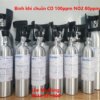 Bình khí chuẩn CO 100ppm NO2 80ppm