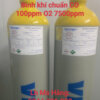 Bình khí chuẩn CO 100ppm O2 7500ppm