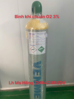 Bình khí chuẩn O2
