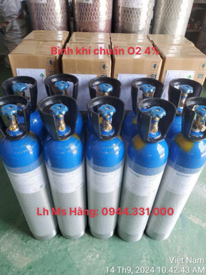 Bình khí chuẩn O2