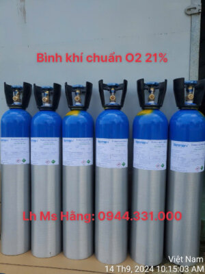 Bình khí chuẩn O2
