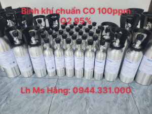 Khí chuẩn CO 100ppm O2 95%