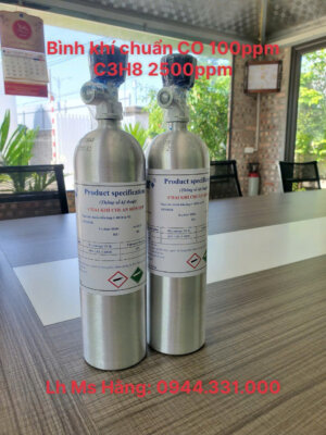 Khí chuẩn CO 100ppm C3H8 2500ppm