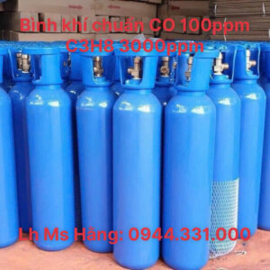 Khí chuẩn CO 100ppm C3H8 3000ppm
