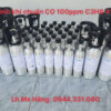 Bình khí chuẩn CO 100ppm C3H8 4%