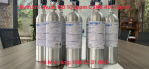 Khí chuẩn CO 100ppm C3H8 4000ppm