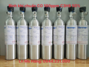 Khí chuẩn CO 100ppm C3H8 50%