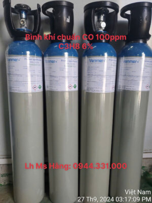 Khí chuẩn CO 100ppm C3H8 6%