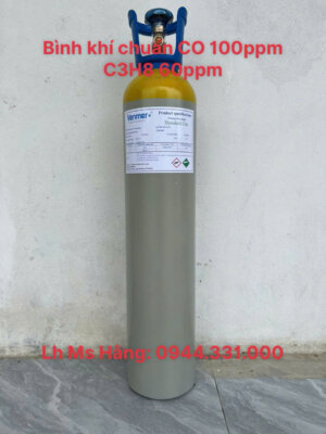 Khí chuẩn CO 100ppm C3H8 60ppm
