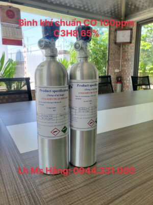 Khí chuẩn CO 100ppm C3H8 65%