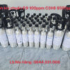 Bình khí chuẩn CO 100ppm C3H8 8500ppm