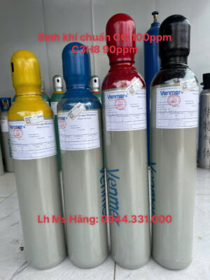 Khí chuẩn CO 100ppm C3H8 90ppm