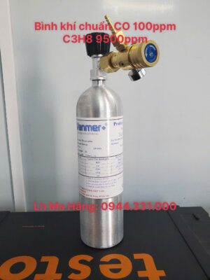 Khí chuẩn CO 100ppm C3H8 9500ppm