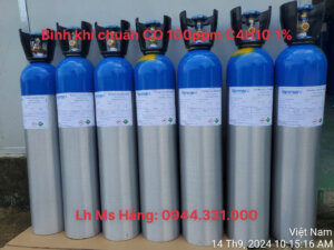 Khí chuẩn CO 100ppm C4H10 1%