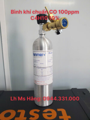 Khí chuẩn CO 100ppm C4H10 10%