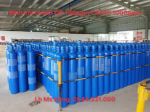 Khí chuẩn CO 100ppm C4H10 1000ppm