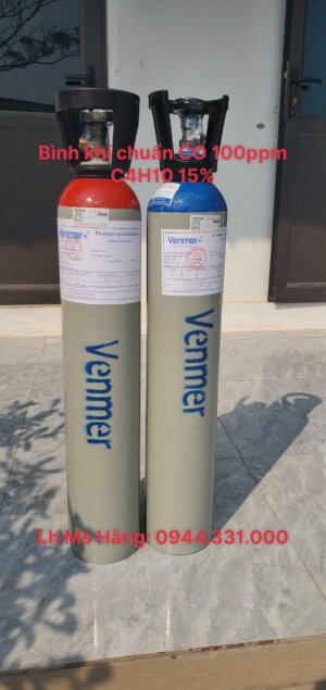 Khí chuẩn CO 100ppm C4H10 15%