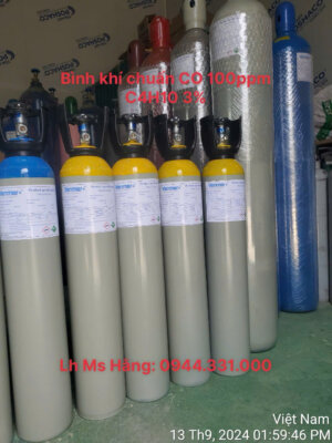 Khí chuẩn CO 100ppm C4H10 3%