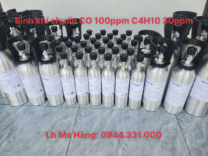 Khí chuẩn CO 100ppm C4H10 30ppm