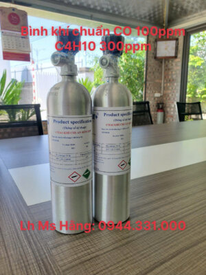 Khí chuẩn CO 100ppm C4H10 300ppm