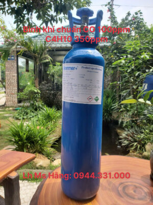 Khí chuẩn CO 100ppm C4H10 350ppm