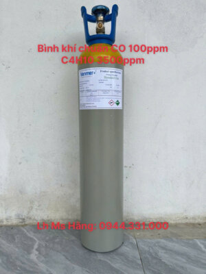 Khí chuẩn CO 100ppm C4H10 3500ppm