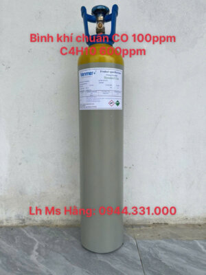 Khí chuẩn CO 100ppm C4H10 600ppm