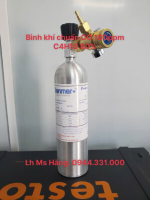 Khí chuẩn CO 100ppm C4H10 80%